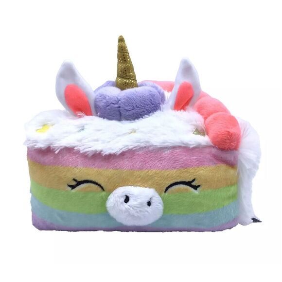 Squishable Unicorn Rainbow Cake Plush Toy‎ OSG Girls Stuffed Animal - Picture 13 of 13